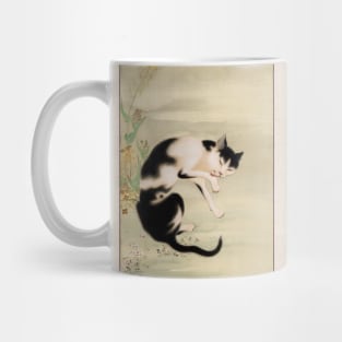 Cat Among Spring Flowers Mug